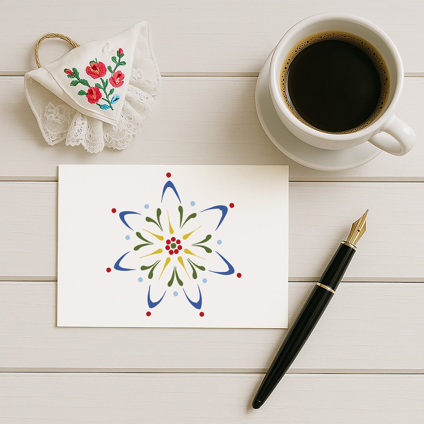 Postkarten-Set „Frühling & Blüte“ | Sorbische Motive in 10 Designs