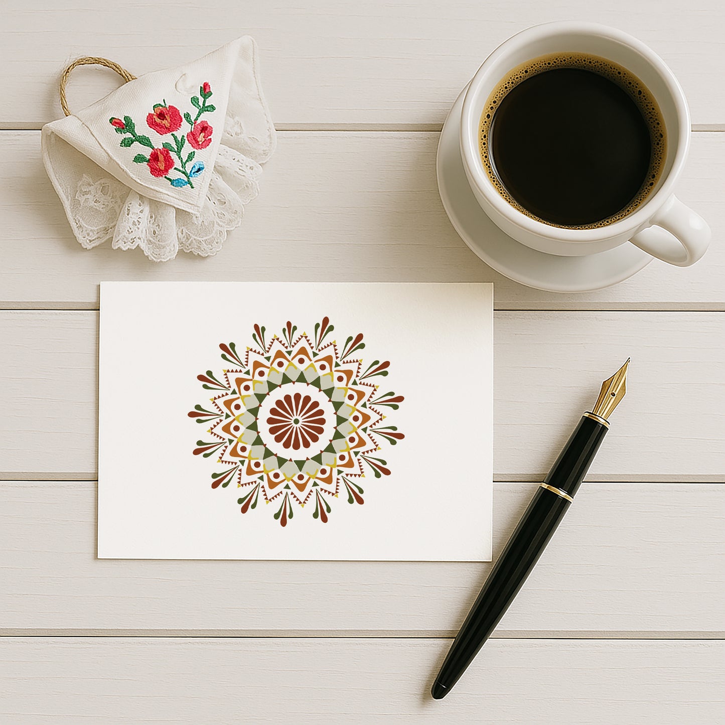 Postkarten-Set „Herbst“ | 5er-Pack mit sorbischen Motiven